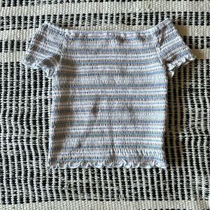 Art class size medium 7/8 striped ribbed girls t shirt